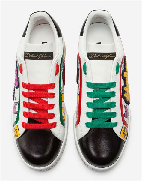 dolce and gabbana white and green sneakers|dolce and gabbana sneakers cheap.